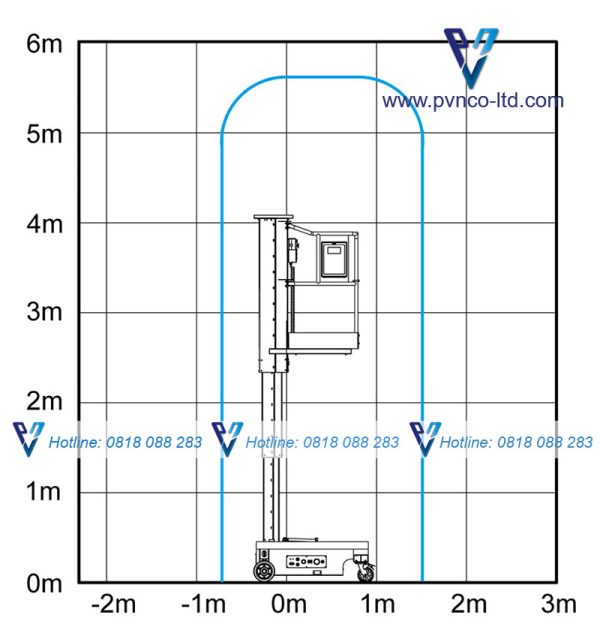 Thang nâng người loại thấp Move up 5.6 - Hình ảnh 4