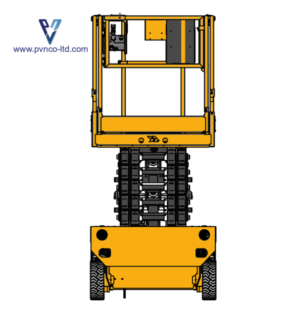 Xe nâng cắt kéo Compact 10m - Hình ảnh 4