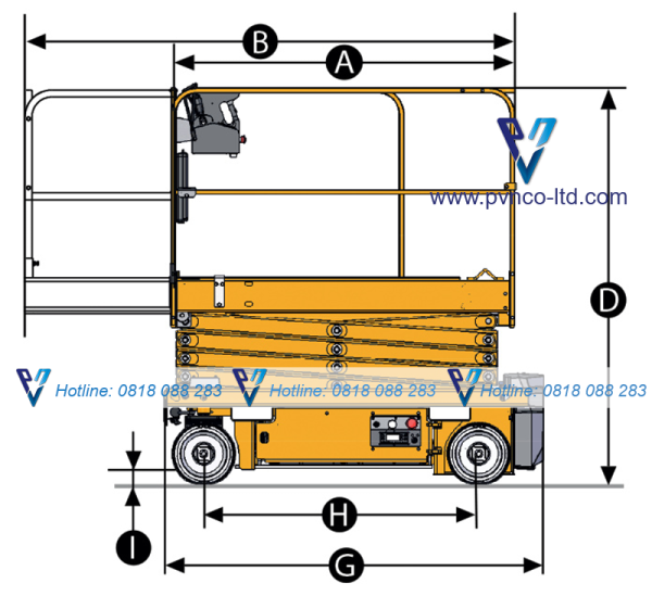 Xe nâng cắt kéo Optimum 8 - Hình ảnh 5