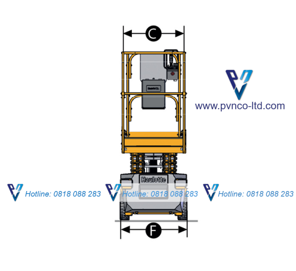 Xe nâng cắt kéo Optimum 8 - Hình ảnh 2