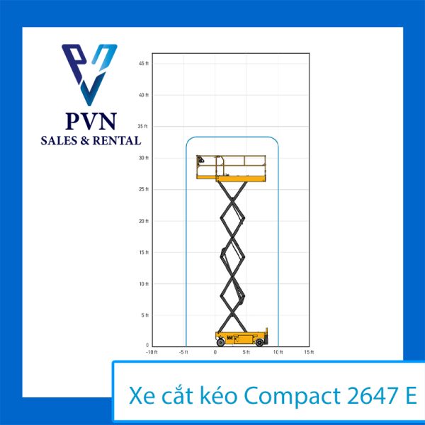 Bán xe nâng người Compact 2647 E - Hình ảnh 3