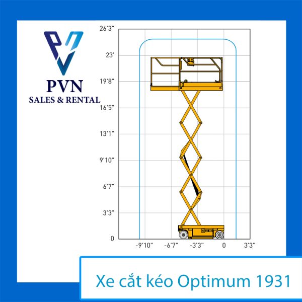 Bán xe nâng người optimum 1931 - Hình ảnh 2