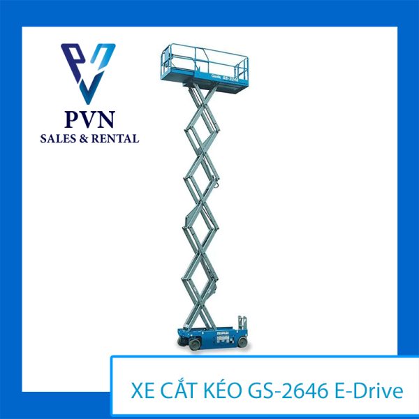 Xe nâng người cắt kéo GS-2646 E-Drive