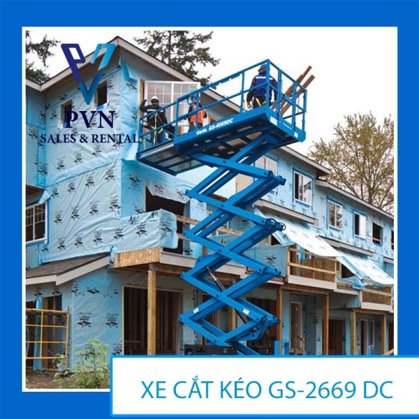 Xe nâng người cắt kéo GS-2669 RT/DC - Hình ảnh 2