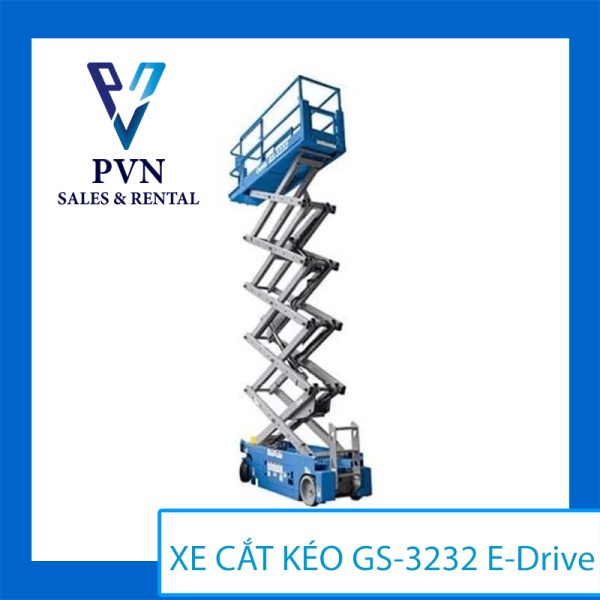 Xe nâng người cắt kéo GS-3232 E-Drive