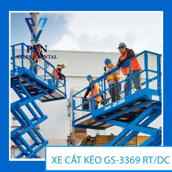 Xe nâng người cắt kéo GS-3369 RT/DC - Hình ảnh 2