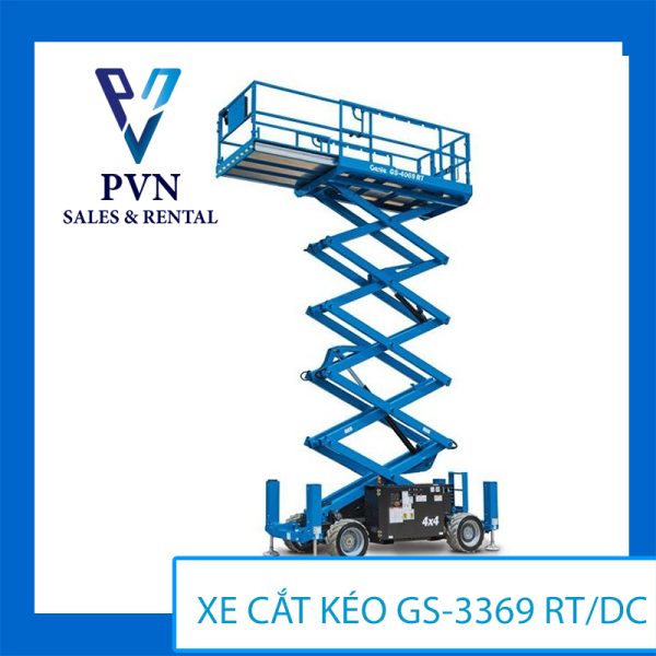 Xe nâng người cắt kéo GS-3369 RT/DC