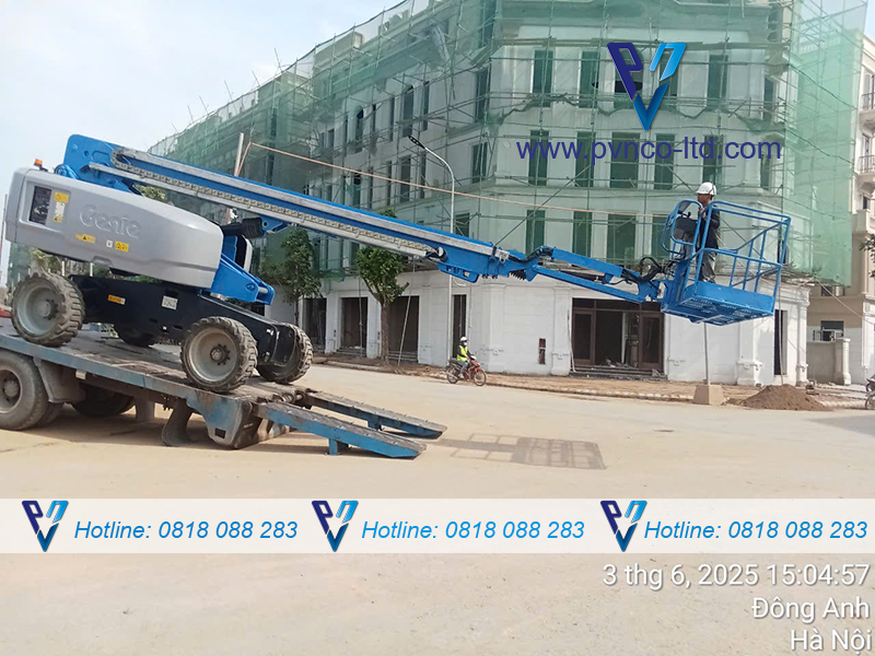 Xe nâng người boom lift là gì?