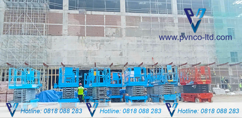 Cho thuê xe nâng người tại Thạch Thất, Hà Nội