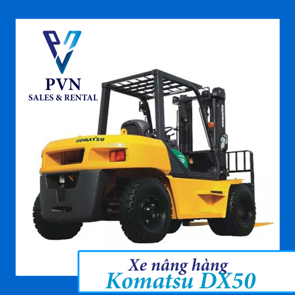 Xe nâng hàng Komatsu DX50