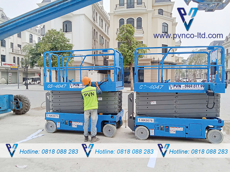 Làm thế nào để nhận biết xe nâng người đã được kiểm định?